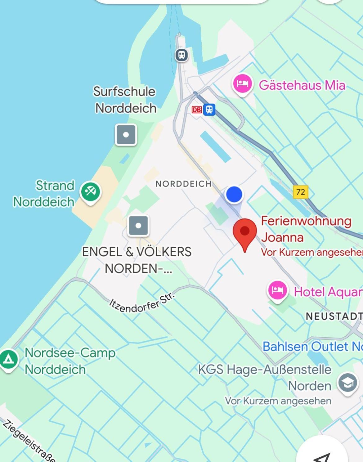 Ferienwohnung Joanna Norddeich Kültér fotó